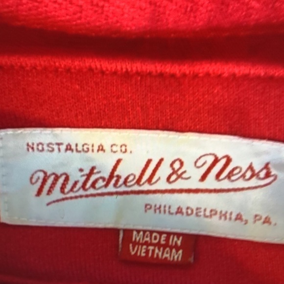 Mitchell and Ness Zip up hoodie men’s XL - Picture 2 of 3